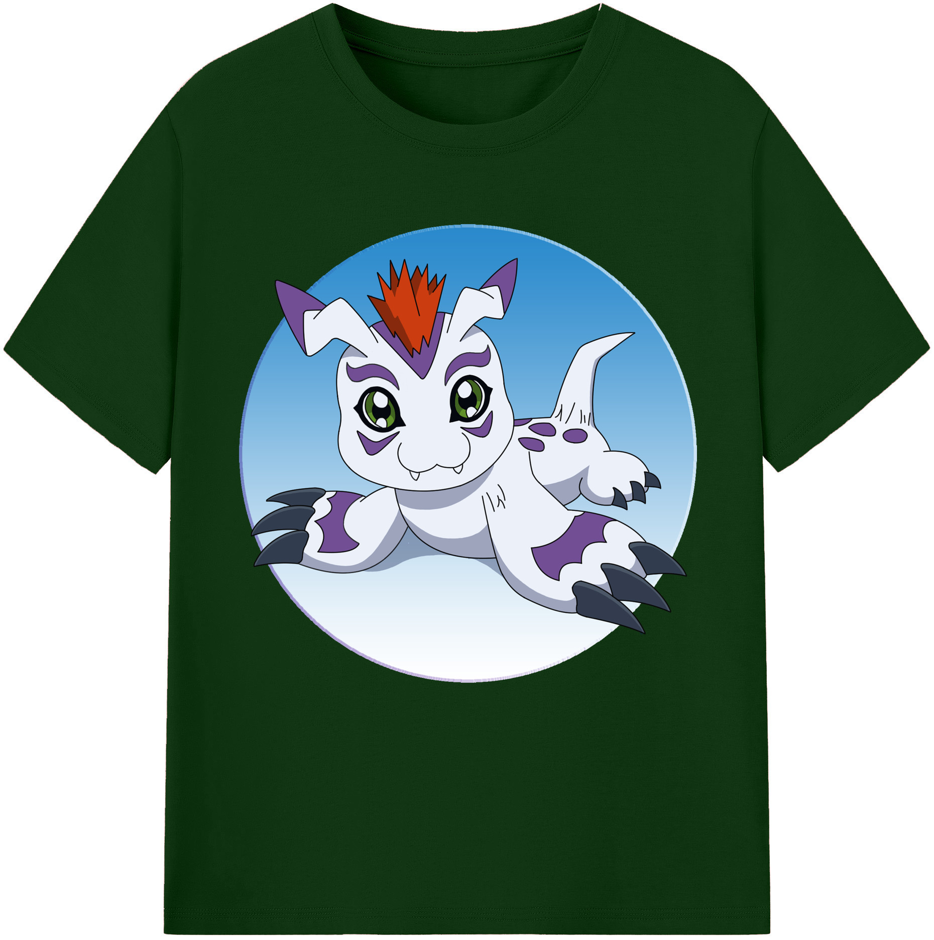 （画像用） Digimon デジタルモンスター/デジモン 綿100％半袖Tシャツ（フロントプリント）